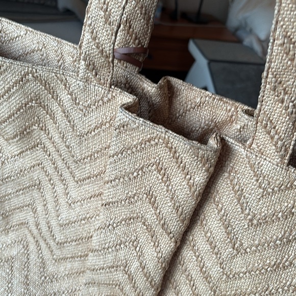 HAREMLIQUE raffia beach/tote bag great condition - Picture 9 of 11